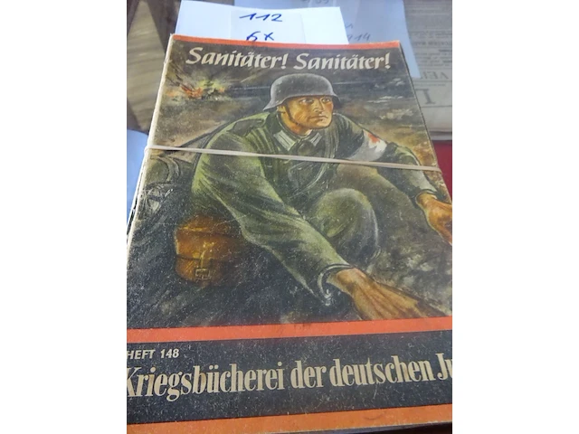 6 x kriegsbucherei der deutschen jugend 1941 - afbeelding 1 van  2