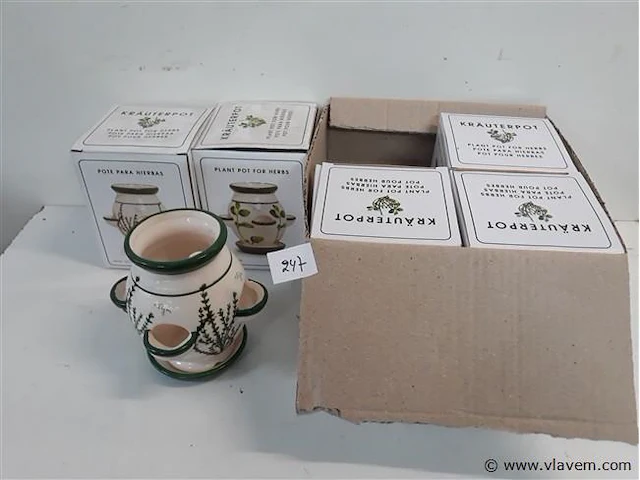 6 x kruidenpotje - afbeelding 1 van  2