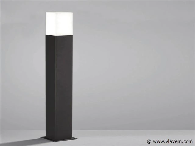 6 x largo 50 buiten lamp dimbaar zwart - afbeelding 3 van  9