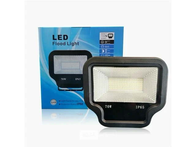 6 x led breedstraler 70w -smd - 6500k koud wit - afbeelding 5 van  5