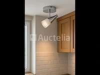 6 x led plafondspot – di02 – 5w – 4000k – neutraal wit – zilver - afbeelding 2 van  4