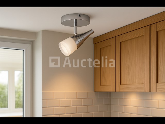 6 x led plafondspot – di02 – 5w – 4000k – neutraal wit – zilver - afbeelding 1 van  4