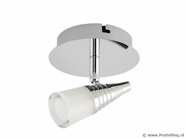 6 x led plafondspot – di02 – 5w – 4000k – neutraal wit – zilver - afbeelding 2 van  4