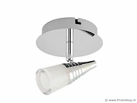 6 x led plafondspot – di02 – 5w – 4000k – neutraal wit – zilver - afbeelding 2 van  4