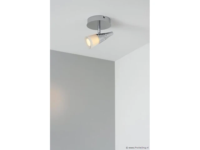 6 x led plafondspot – di02 – 5w – 4000k – neutraal wit – zilver - afbeelding 3 van  4