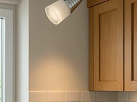 6 x led plafondspot – di02 – 5w – 4000k – neutraal wit – zilver - afbeelding 1 van  5
