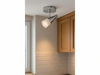 6 x led plafondspot – di02 – 5w – 4000k – neutraal wit – zilver - afbeelding 1 van  4