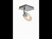 6 x led plafondspot – hl7161l – 5w – 4000k – neutraal wit – zilver - afbeelding 3 van  4