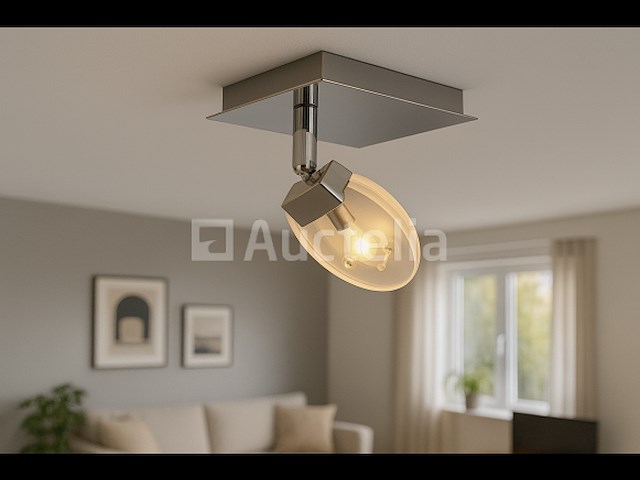 6 x led plafondspot – hl7161l – 5w – 4000k – neutraal wit – zilver - afbeelding 1 van  4