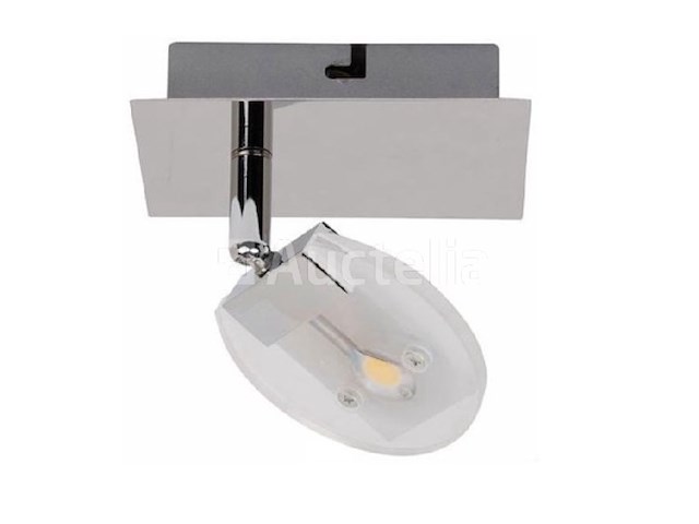 6 x led plafondspot – hl7161l – 5w – 4000k – neutraal wit – zilver - afbeelding 3 van  4