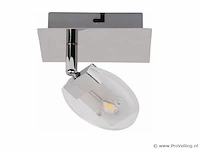 6 x led plafondspot – hl7161l – 5w – 4000k – neutraal wit – zilver - afbeelding 4 van  4