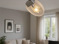6 x led plafondspot – hl7161l – 5w – 4000k – neutraal wit – zilver - afbeelding 1 van  4