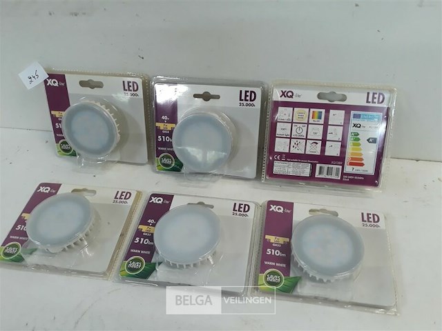 6 x led spot gx53 7w 510lm warm wit - afbeelding 2 van  3