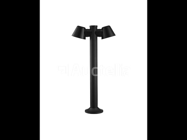 6 x led tuinlamp – 2 x gu10 roterend – 60 cm – ip54 waterdicht – zwart (sla-34) - afbeelding 3 van  5