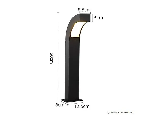 6 x led tuinlamp (sla-36) - afbeelding 3 van  5