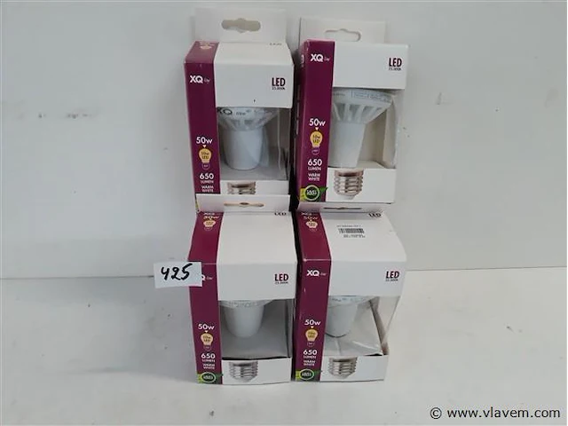 6 x led vervangspot e27 10w 650lm - afbeelding 1 van  2