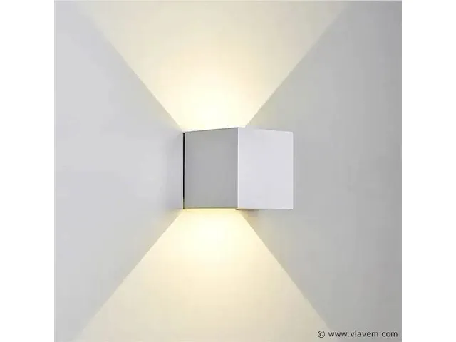 6 x led wandlamp - afbeelding 1 van  5
