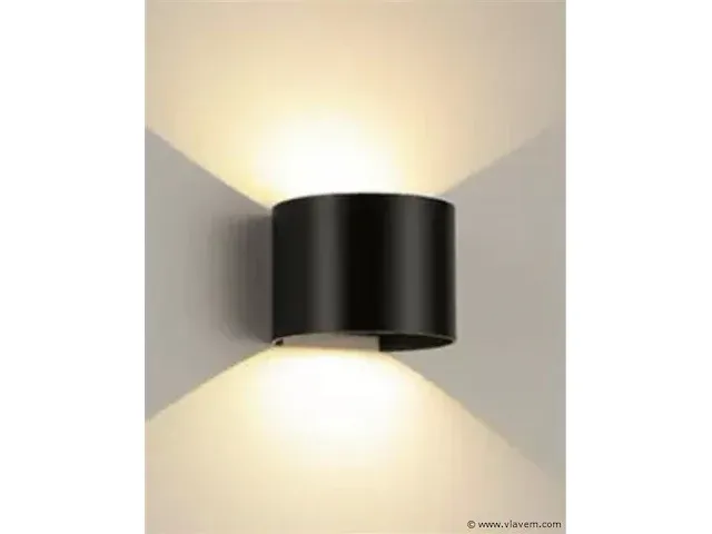 6 x led wandlamp - afbeelding 1 van  4