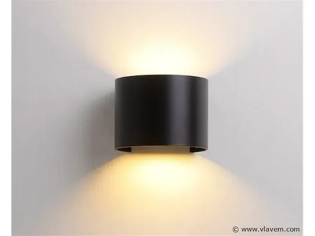 6 x led wandlamp - afbeelding 3 van  4