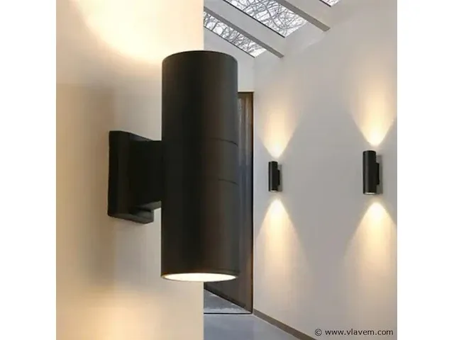 6 x led wandlamp - afbeelding 1 van  4