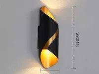6 x led wandlamp - afbeelding 3 van  3