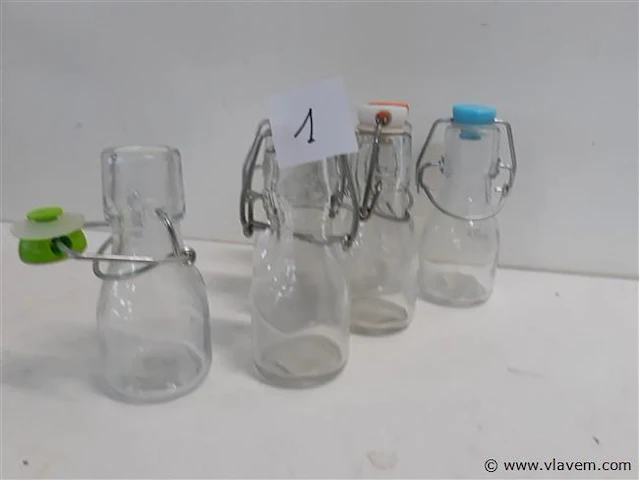 6 x melkflesje 75ml met klipsluiting - afbeelding 2 van  2