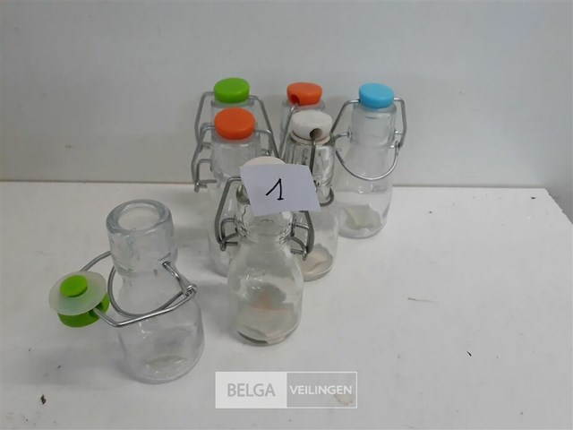 6 x melkflesje 75ml met klipsluiting - afbeelding 1 van  3