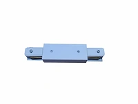 6 x middenvoeding verbinding voor 1 fase 2 draden railsystem wit - afbeelding 1 van  2