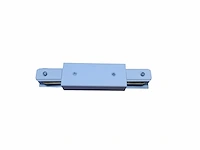 6 x middenvoeding verbinding voor 1 fase 2 draden railsystem wit - afbeelding 1 van  2