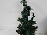 6 x mini kerstboom met kluit 35 cm - afbeelding 3 van  3