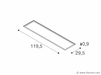 6 x nomad cristal led panelen 120 x 30 cm - afbeelding 7 van  10