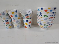 6 x ontbijtkom + 6 x koffiemok - afbeelding 2 van  2