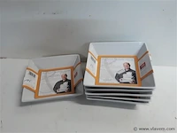 6 x piet huysentruyt soepkom vierkant 17x17 cm - afbeelding 1 van  2