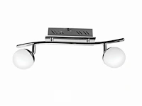 6 x plaled-meubel – 2 spots – hl7182l – 2 x 4w max – 4000k – neutraal wit – zilver - afbeelding 5 van  5