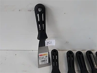 6 x plamuurmes 50 mm inox - afbeelding 2 van  2