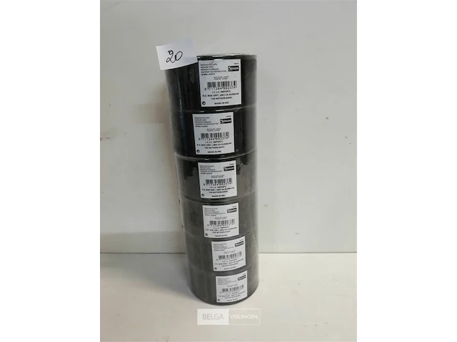 6 x reparatietape 10m zwart - afbeelding 1 van  3