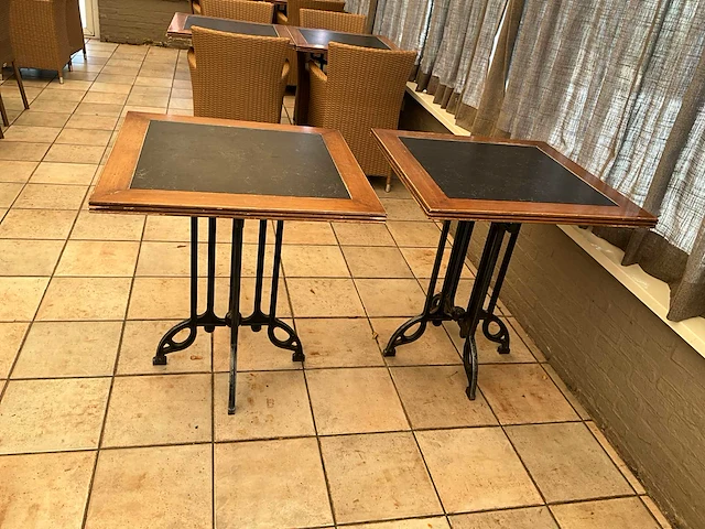 6 x restauranttafel - afbeelding 2 van  2
