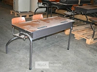 6 x retro schoolbank - afbeelding 2 van  5