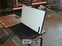 6 x retro schoolbank - afbeelding 5 van  5