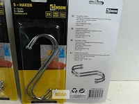 6 x s-haak 160 mm 2 delig - afbeelding 3 van  3