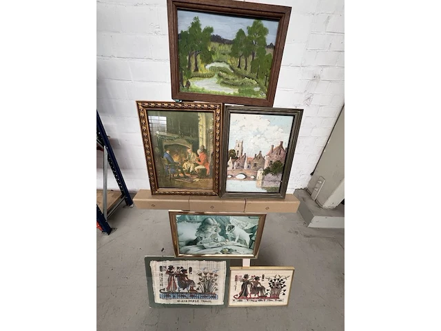 6 x schilderij - afbeelding 1 van  9