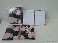 6 x schrift met lijnen bunny - afbeelding 1 van  2