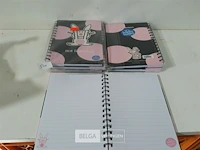 6 x schrift met lijnen bunny - afbeelding 1 van  3