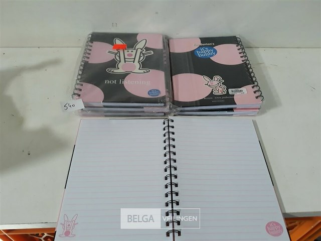 6 x schrift met lijnen bunny - afbeelding 2 van  3