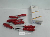 6 x schroevendraaier kruis pz 0 felo - afbeelding 1 van  3