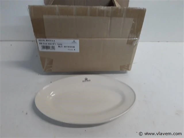 6 x serveerbord nr 1 royal boch - afbeelding 1 van  2