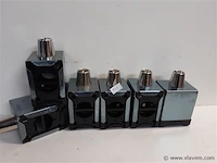 6 x servettenhouder inox - afbeelding 1 van  2