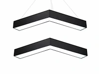 6 x solo squad 80 led design lamp zwart - afbeelding 8 van  10