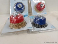 6 x stalen borstel m14 kom - afbeelding 2 van  2