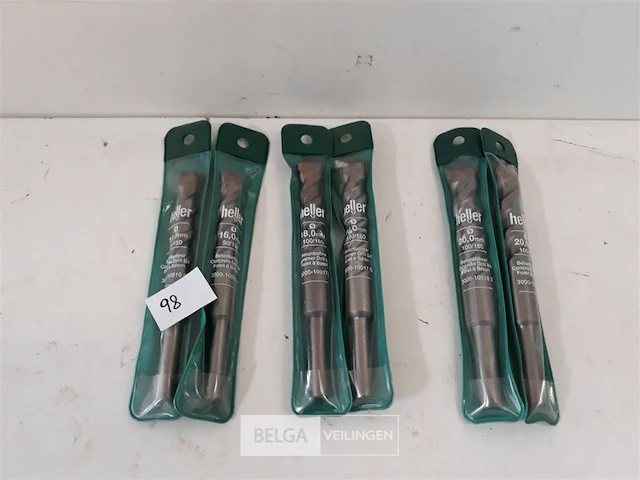 6 x steenboren heller mix - afbeelding 1 van  3